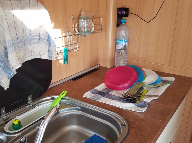 Lavou, secou, guardou